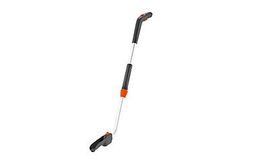 Manche télescopique + roues pour cisaille à gazon sur batterie